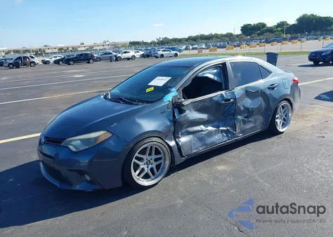 2016 Toyota Corolla Le Eco Premium from USA, damaged, VIN 5YFBPRHE3GP366480